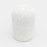 Bolard conic AlbaGuard 40 din beton cu marmura alba 25 x 40 cm