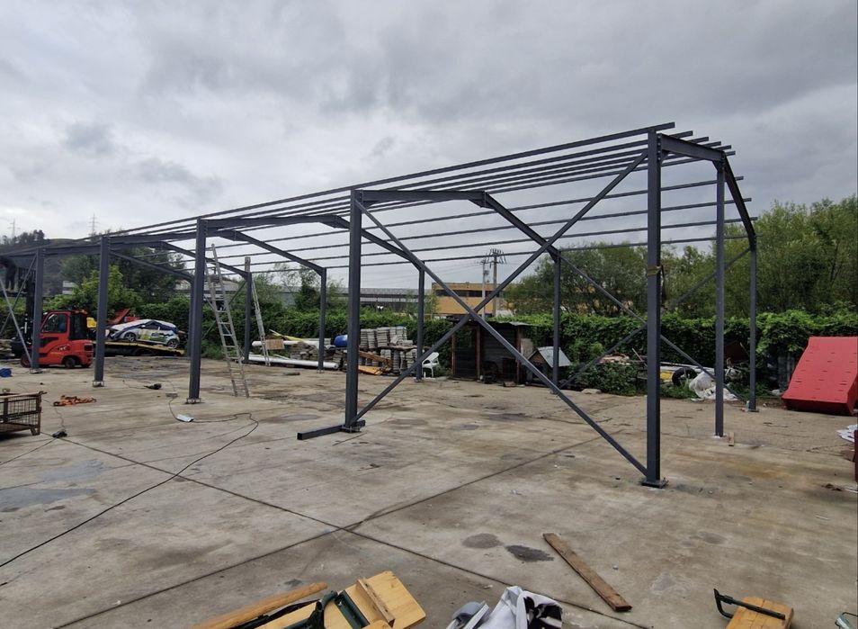 Vand hala structura metalica 10x20x4