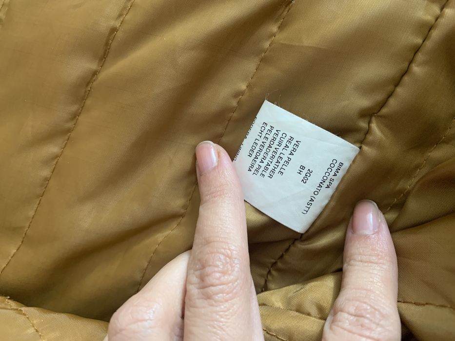 Palton Conbipel blana naturala