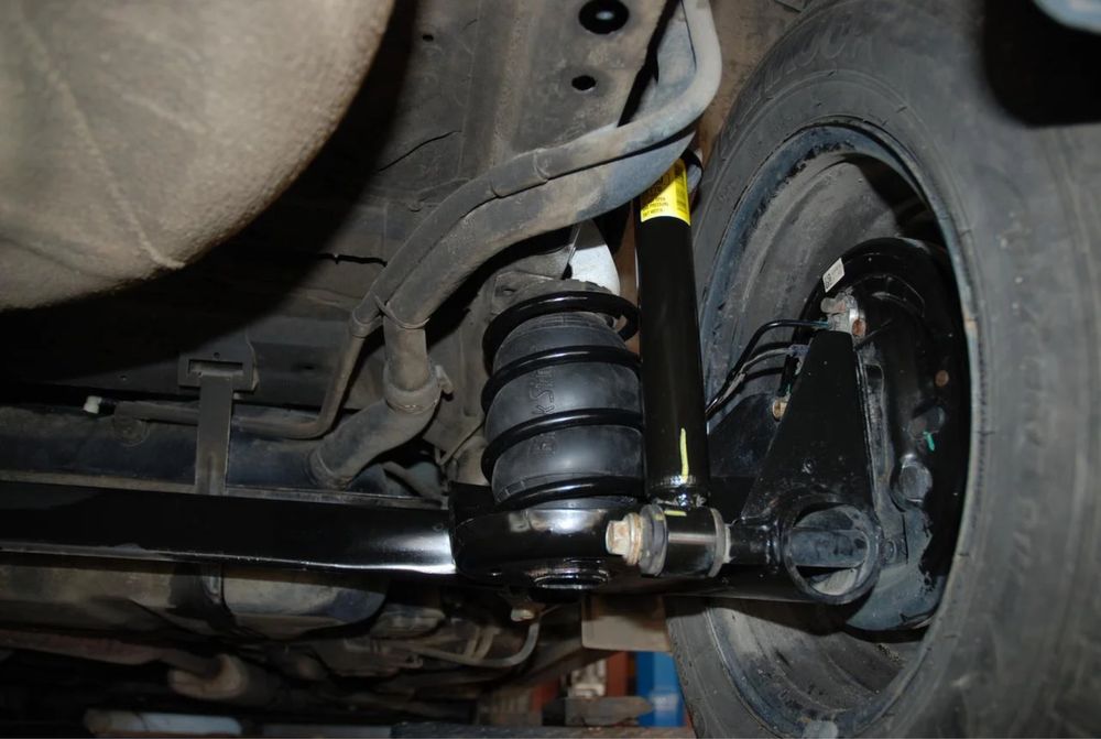 Пневмабаллоны на пружину