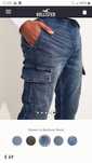 Blugi jogger M Hollister