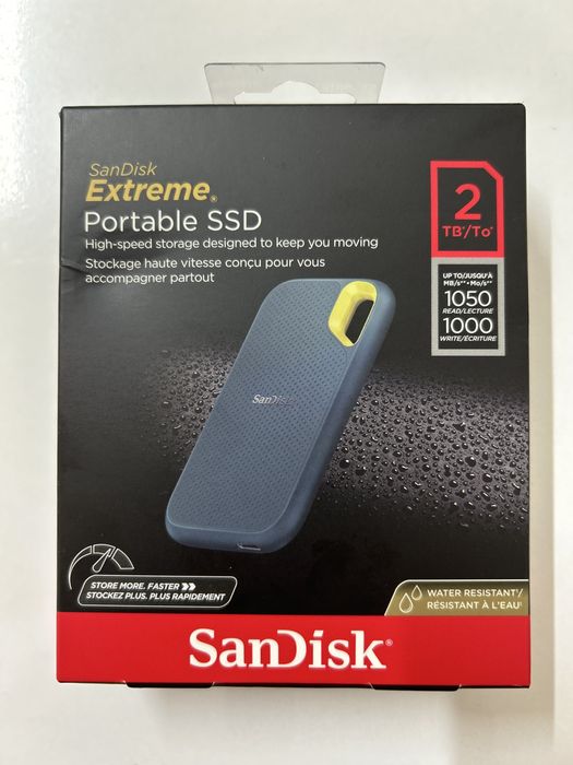 SSD extern Sandisk Extreme Portable , 2TB / SDSSDE61-2T00-G25M