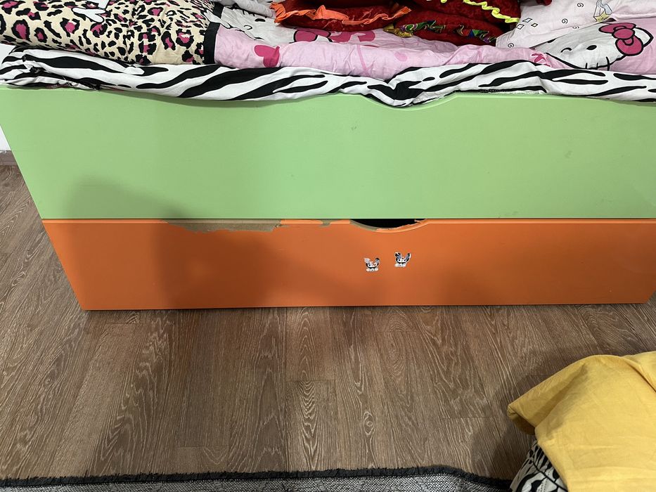 Кроаать двухярусная +комод