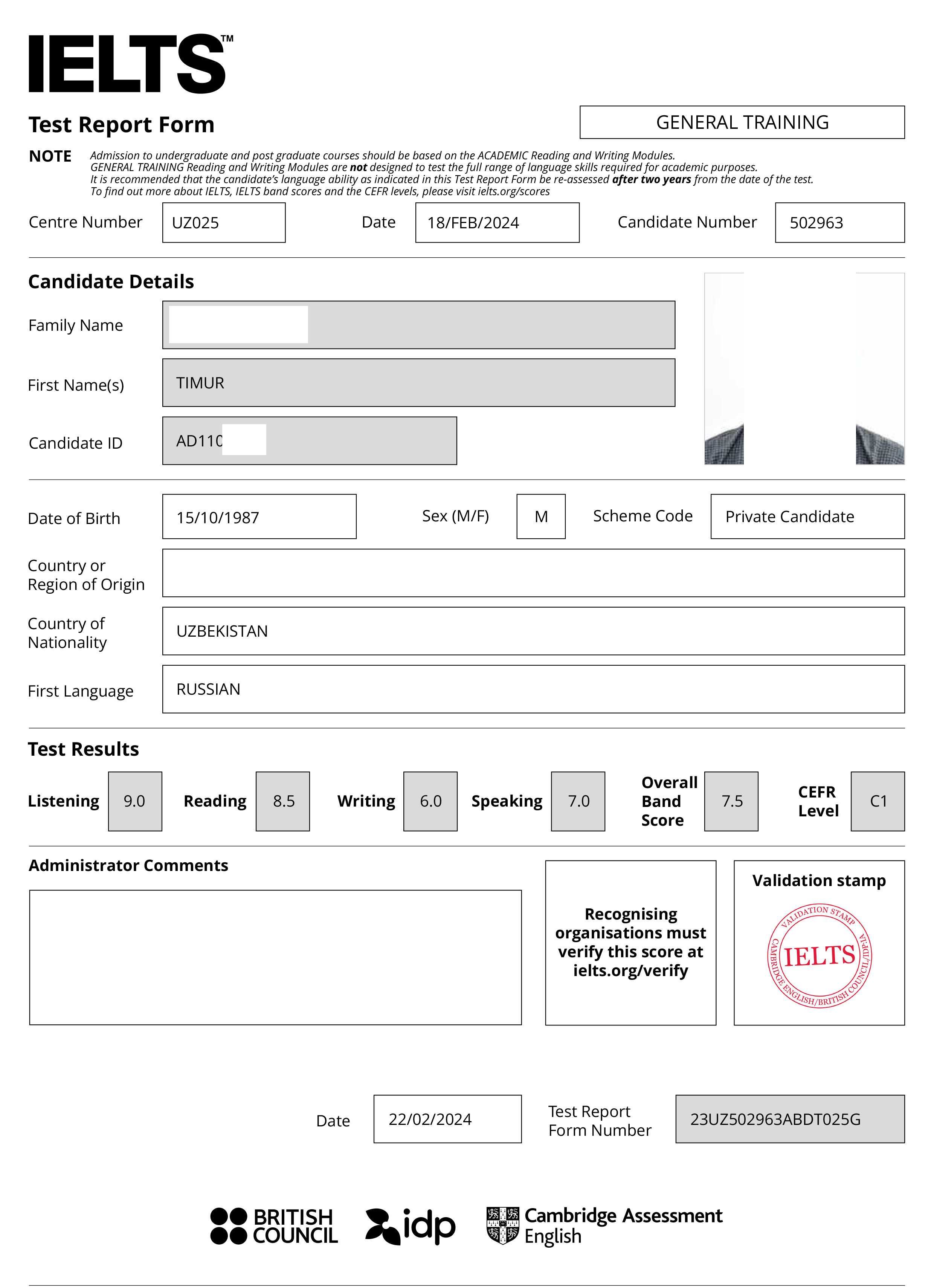 Репетитор по англйискому (Speaking, IELTS, Peasron PTE)