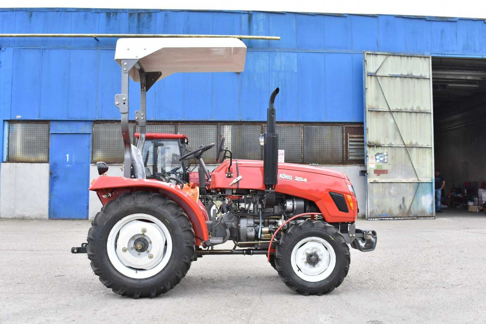 Tractor Konig Traktoren 244, semicabină, 25 CP, 4×4