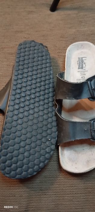 Șlapi piele bărbați