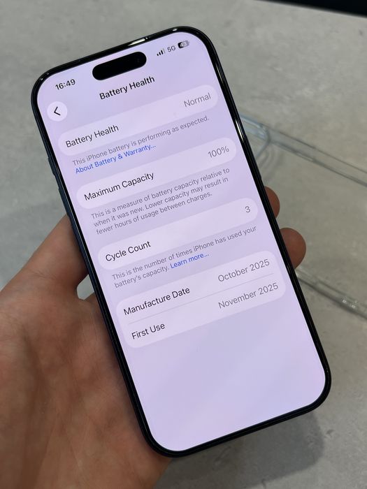 iPhone 17 Pro 256 GB Blue ГАРАНЦИЯ до 25/11/2027г