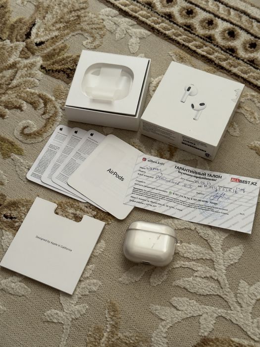 Airpods 3 оригинал, в идеальном состояние