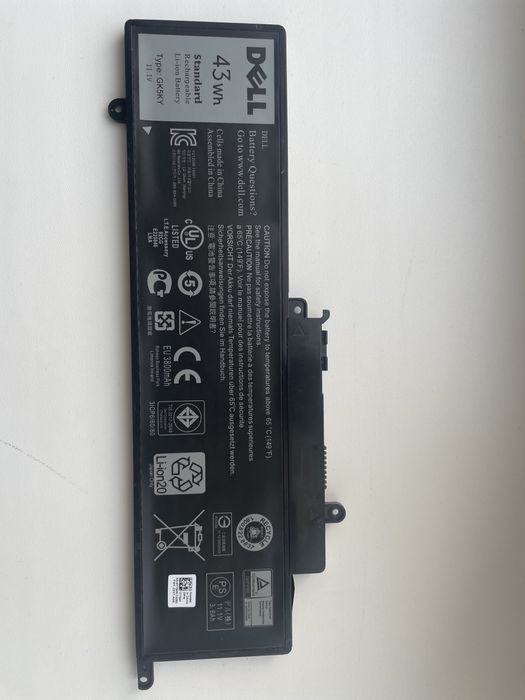 Аккумулятор, батарея Dell  inspiron 13-7000, Inspiron 11-3000/обмен