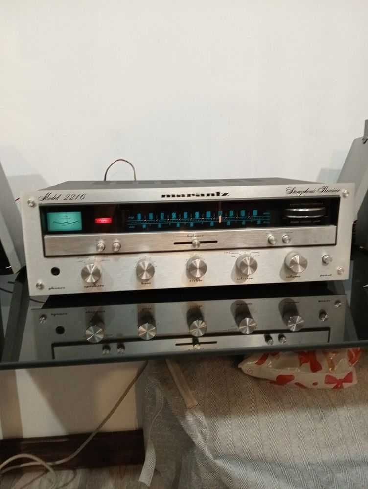 Marantz Amplituner Receiver Model 2216 si Tape Deck SD 1015 revizuite