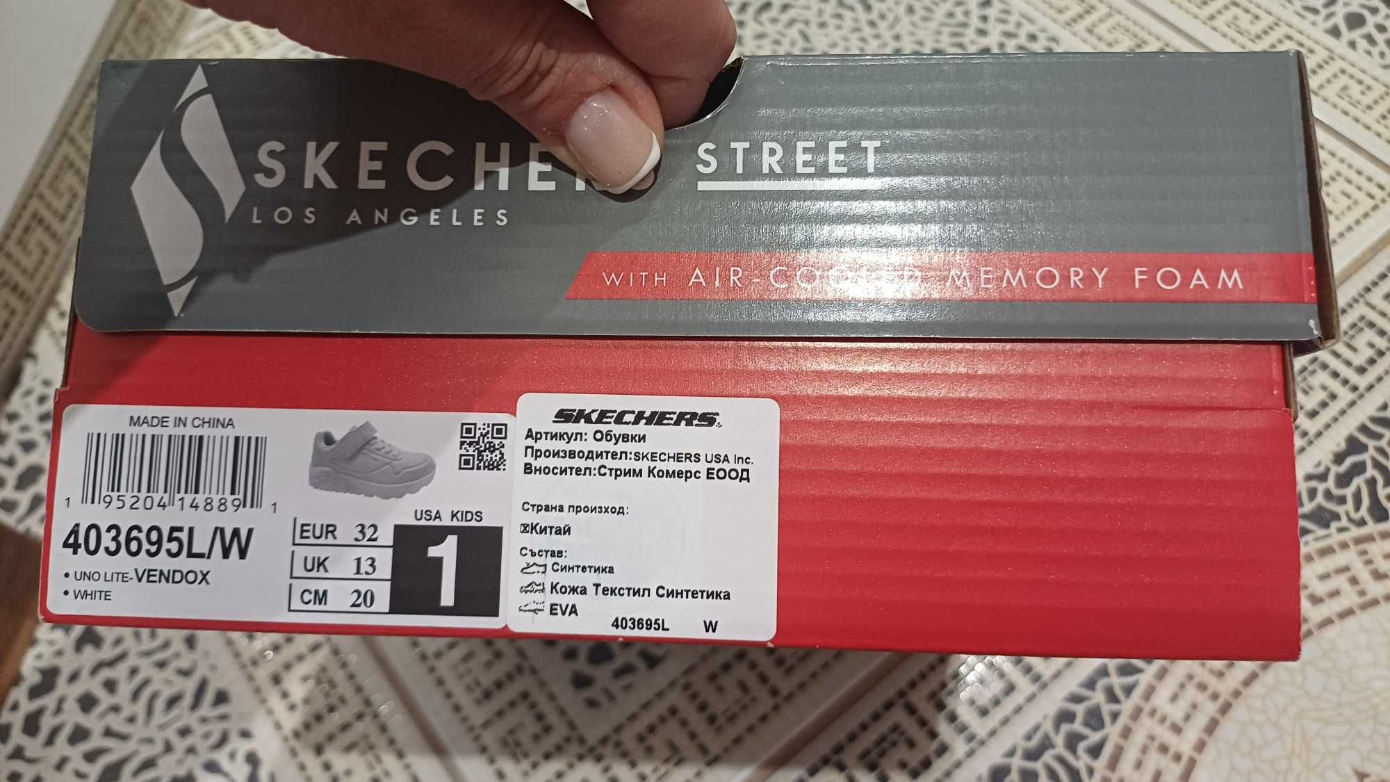 Запазени маратонки Skechers 32 номер