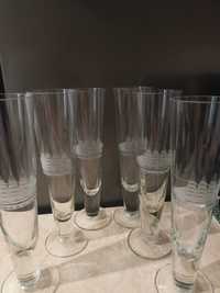 Set de 6 pahare din cristal gravate handmade Tuscany bere Pilsner