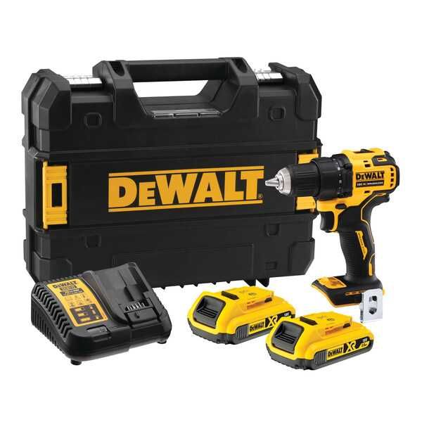 Винтоверт DeWALT DCD708D2T, 18 V, 65 Nm