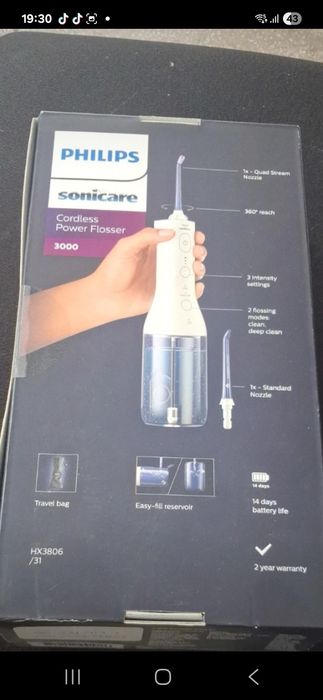 Duș bucal,Philips nou în cutie