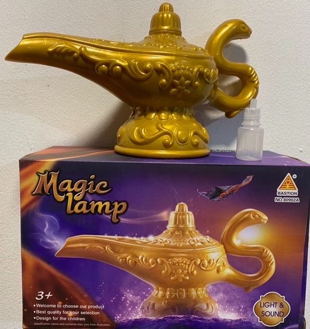 Jucarie Lampa lui Aladin cu abur