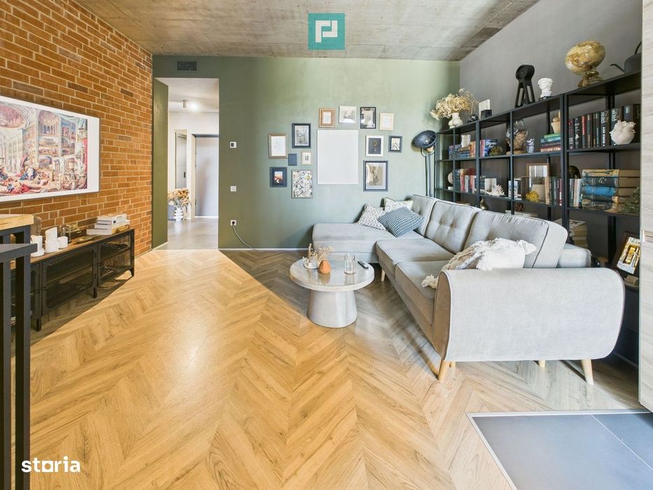 Apartament 2 camere, 50 mp, mobilat, Loft Green Mogoșoaia