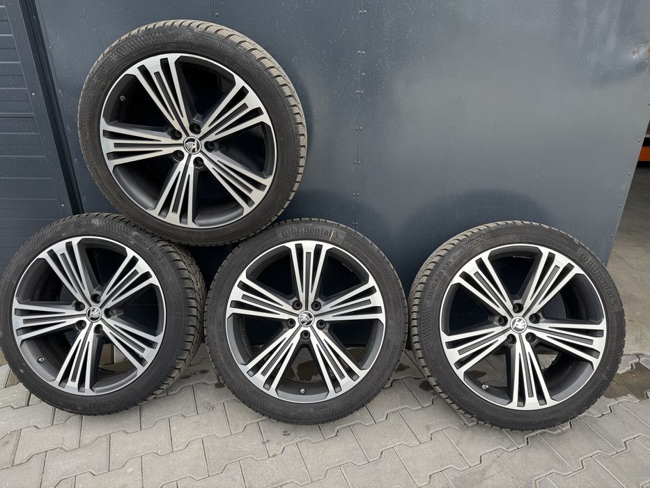 Vand jante Seat Tarraco, Skoda Kodiaq, VW Tiguan cu anvelope iarna R20