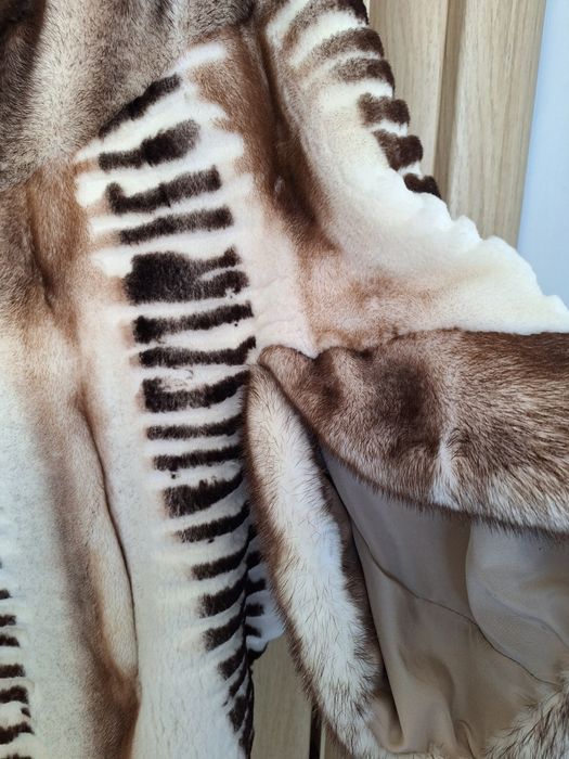 Палто норка и чинчила уникално