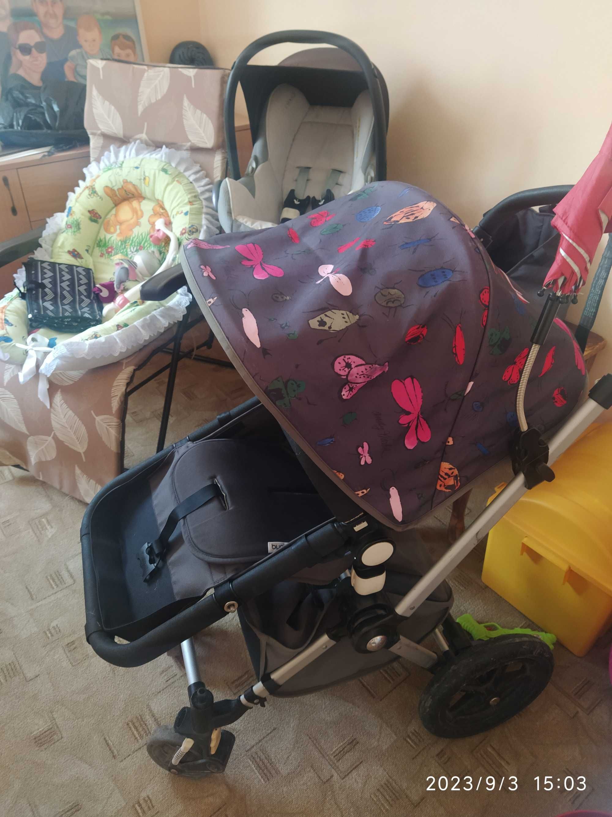 Детска количка Bugaboo cameleon 2+ столче Maxi cosi