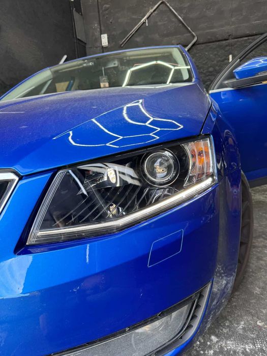 Reconditionare far Skoda Octavia,Suberb fibra Led DRL,module ,sticle