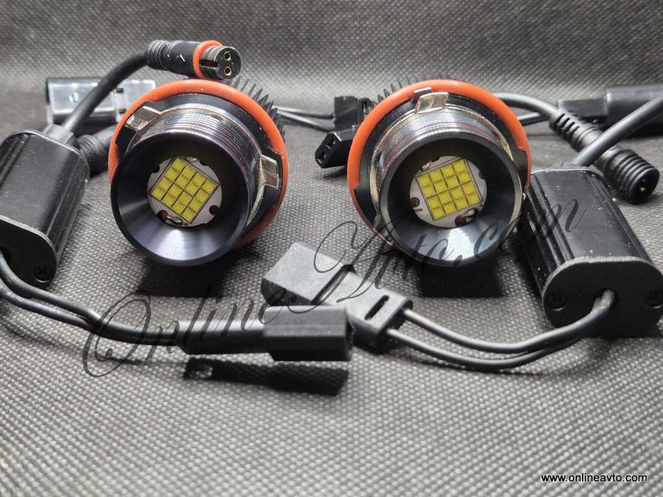 LED крушки BMW E39/E83/E60/E53 за фабричнен AngelEyes 80W Ангелски очи
