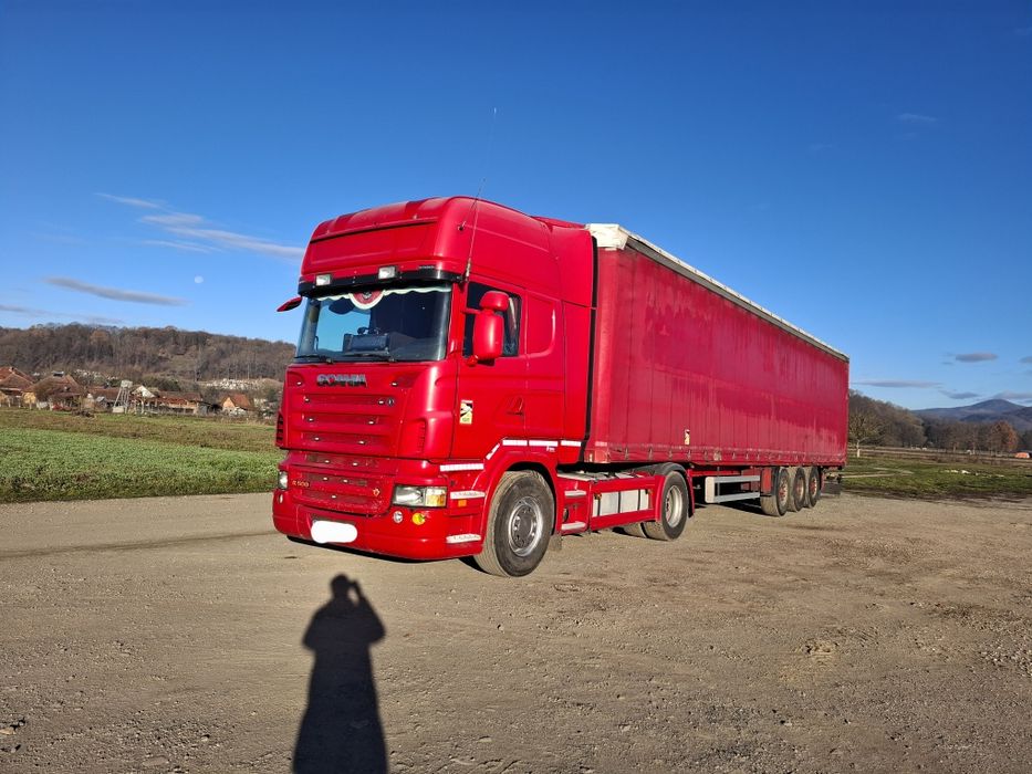 UNIC PROPRIETAR Scania R500 + semiremorca  Schwarzmuller

Cap tractor: