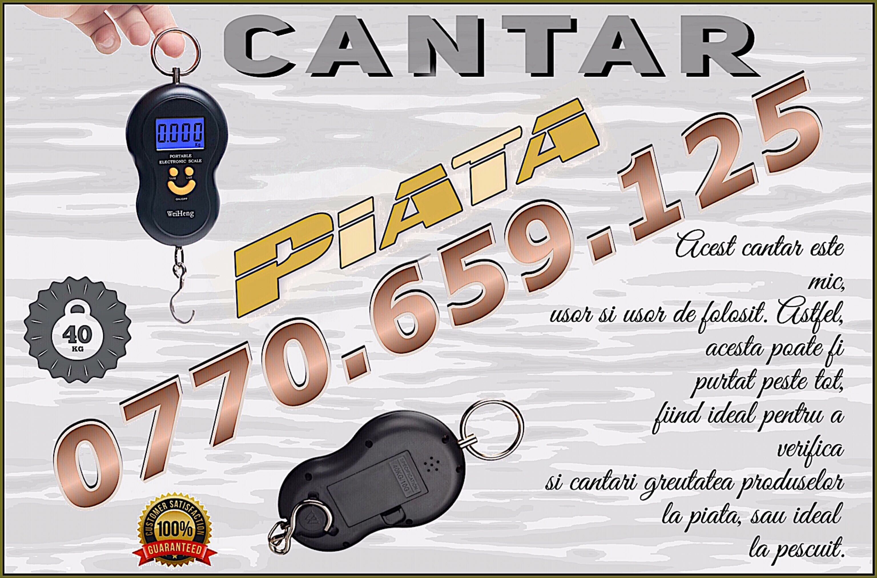 Cantar piata 50 kg