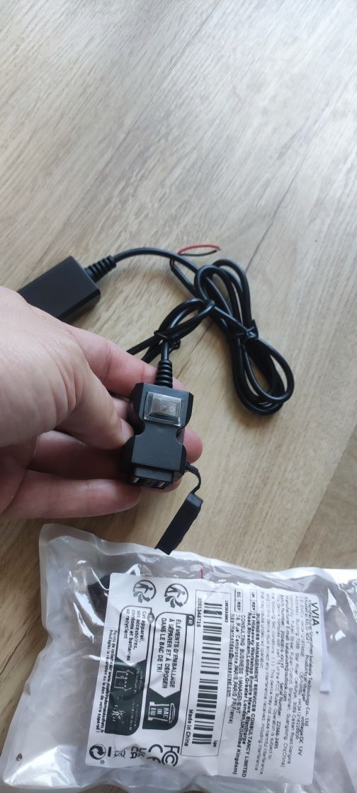 USB двойно зарадно за кормило на мотор / кола, водоустойчиво