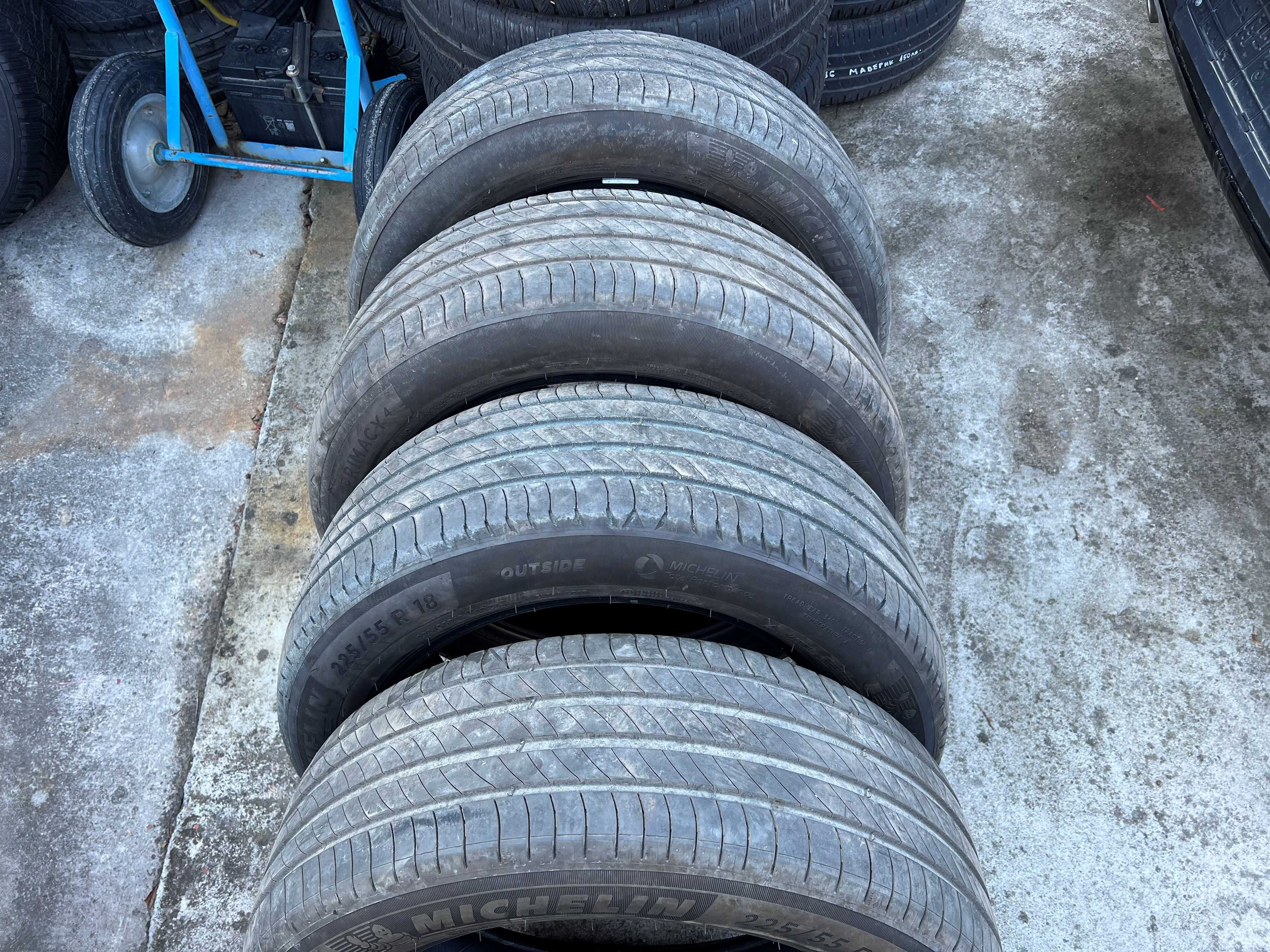 Продавам 4бр. летни гуми Michelin PRIMACY 4 225/55/18 102Y DOT2821!