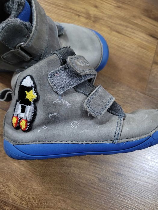 Ghete baieti marime 25 DDstep barefoot imblanite