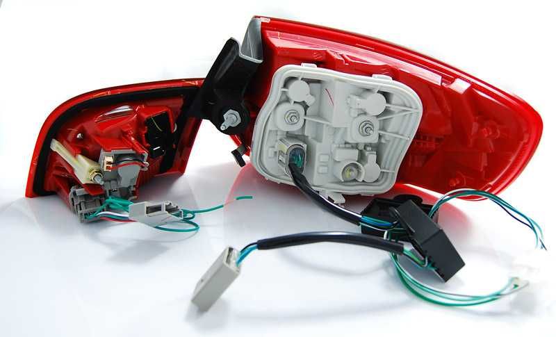 Stopuri LED AUDI A3 8P 04-08 SPORTBACK Rosu-Fumuriu Lightbar