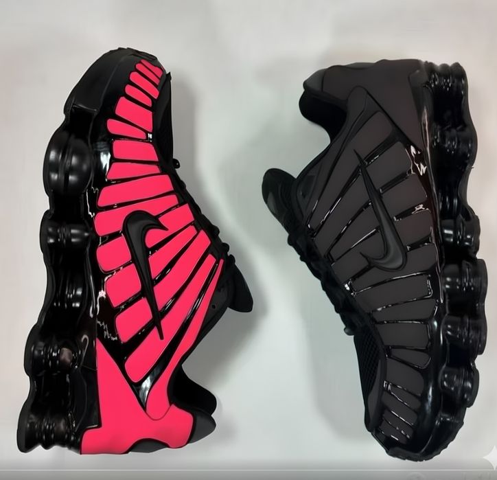 Nike Shox TL Black & Red Thermoreactive мъжки маратонки