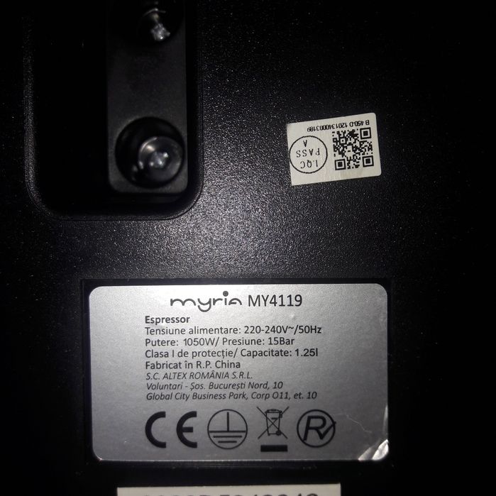 Presoare cafea simple,Myria, Ufesa-1050W,Rhonson-960W,DeLonghi-