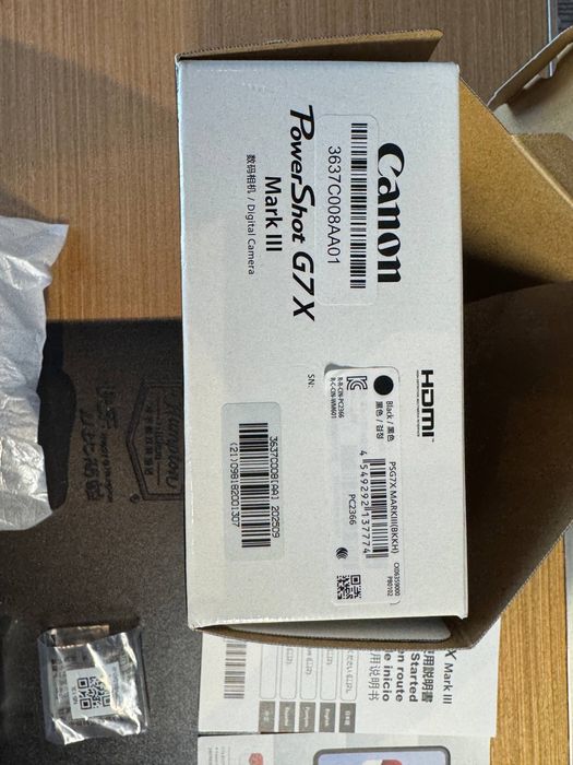 Canon G7x mark III YANGI