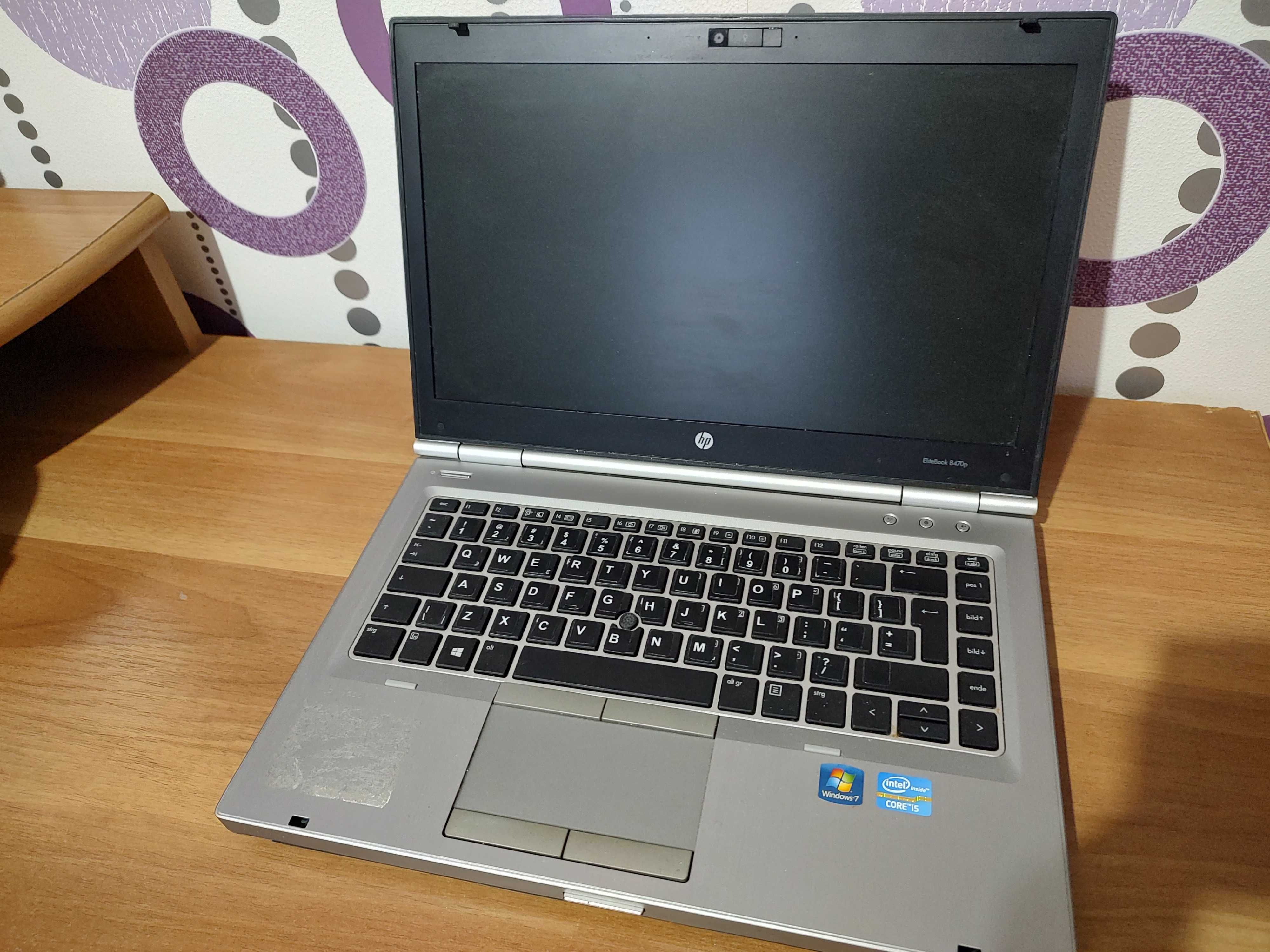 Laptop HP EliteBook – Windows 10, i5, ideal pentru birou sau școală
