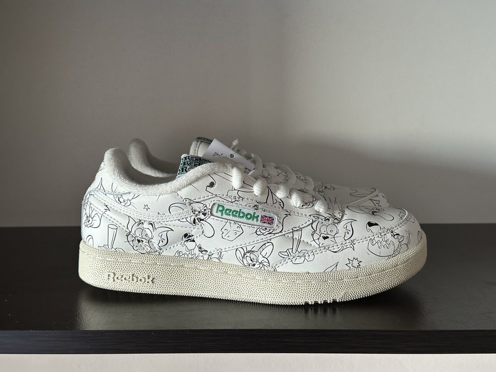 Reebok Classic x tom&jerry club c 85 / 36номер 23см Стелка Нови