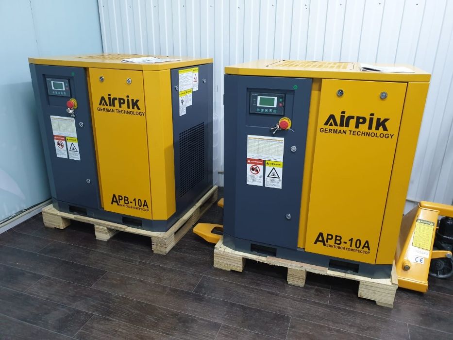 Компрессор винтовой APD-10A, -1,1 куб.м, 7,5кВт, AirPIK