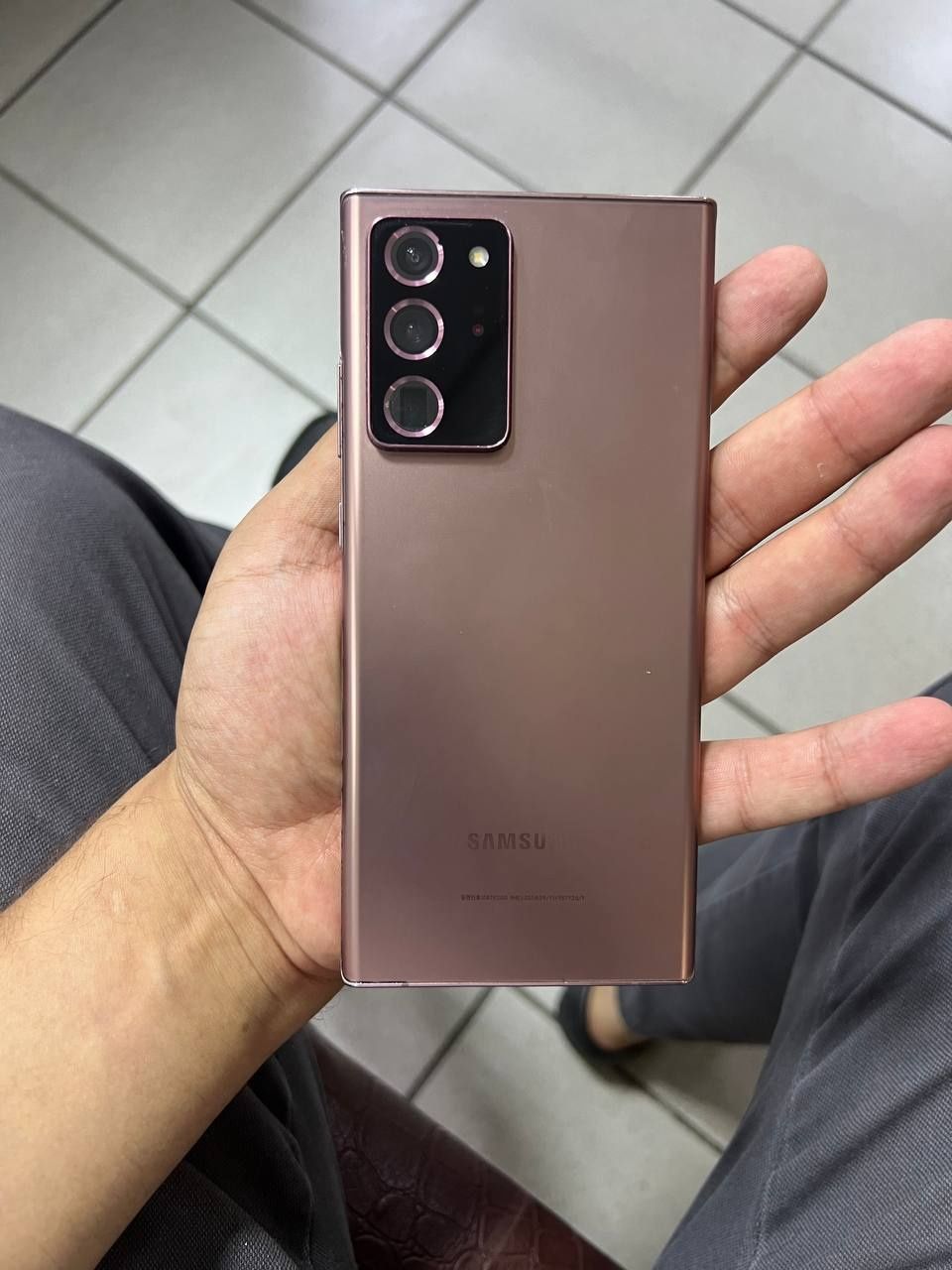 Galaxy note 20 ultra 5g 12/256 gold