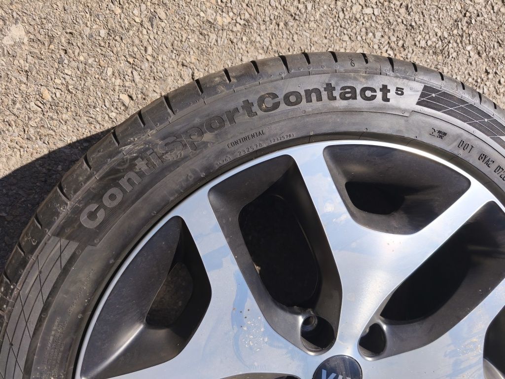 245/45/19" 2бр Continental sport contact 5,dot1417,6mm