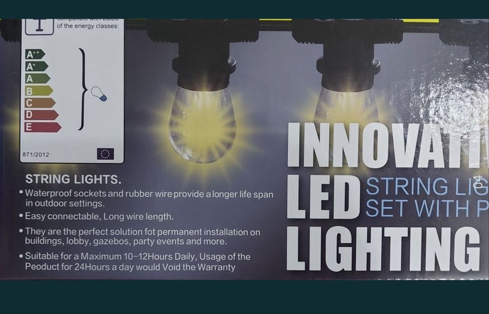 Ghirlande luminoase 10 m Led