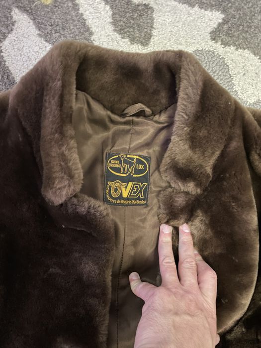 Haina dama din blana mouton dore noua