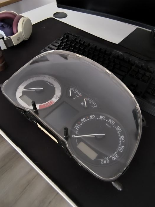 Ceasuri Maxidot Skoda Octavia 1, serigrafie Rs la turometru s