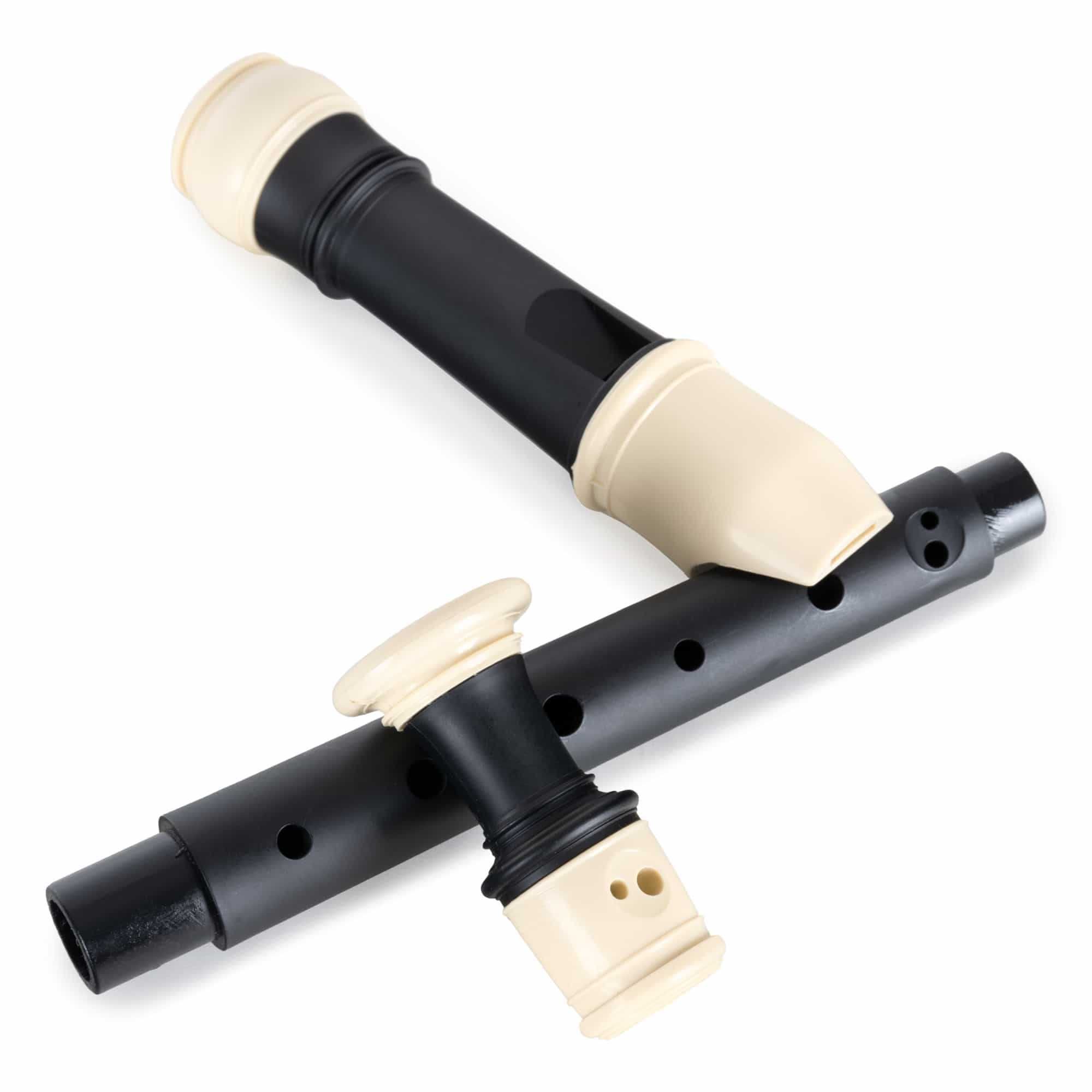 Fluier Classic Cantabile Stellina C Soprano Recorder Baroque Black