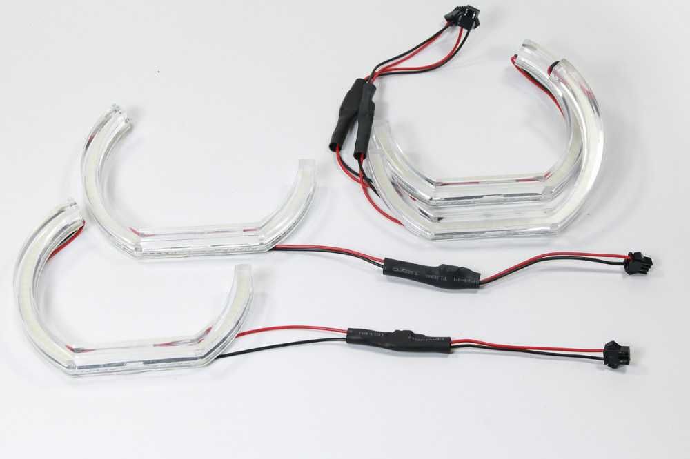 BMW F20/F21 Kit Lupe+Leduri H1 120W +Angel eyes Led DTM M4