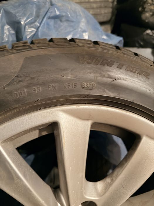 Jante originale bmw anvelope iarna pirelli iarna 225 55 17