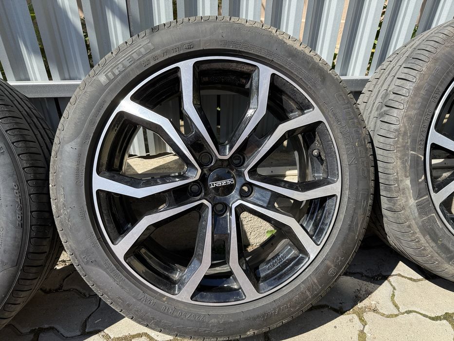 Roti Dezent R18 5x114.3 cu cauciucuri Pirelli vara 225/50 R18
