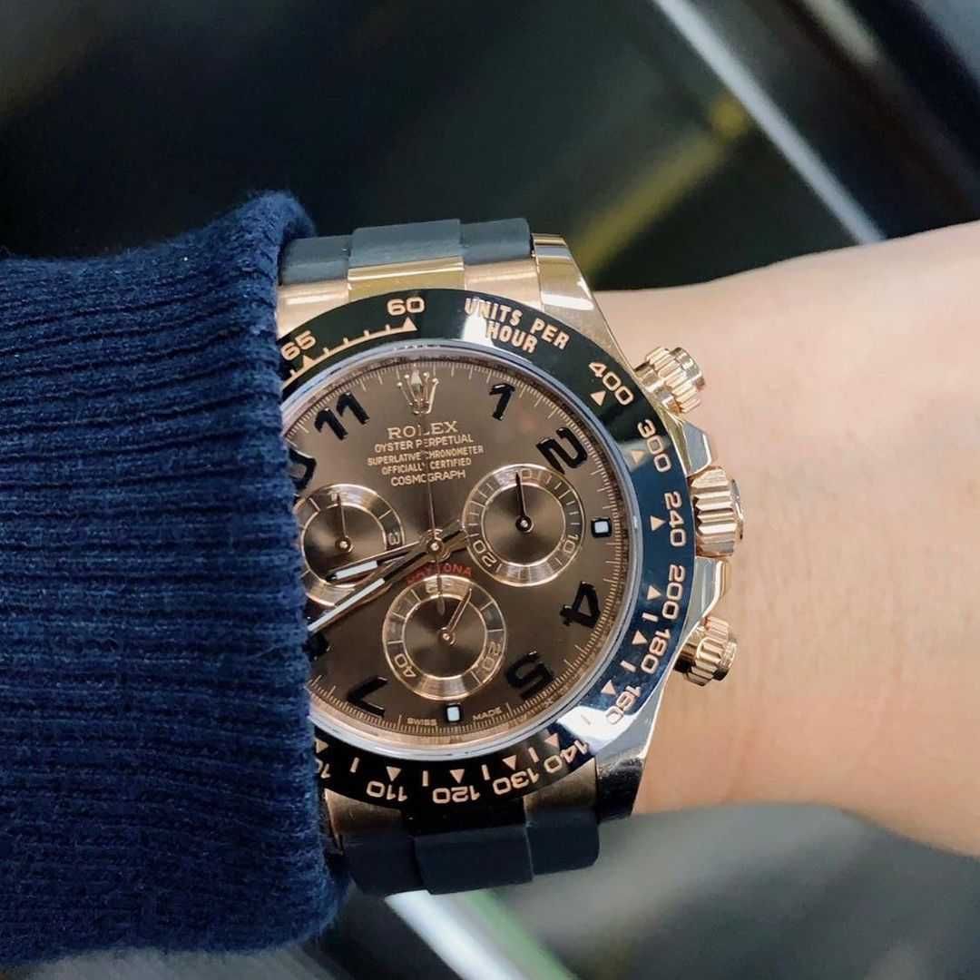 Мъжки Часовници 40mm шоколад