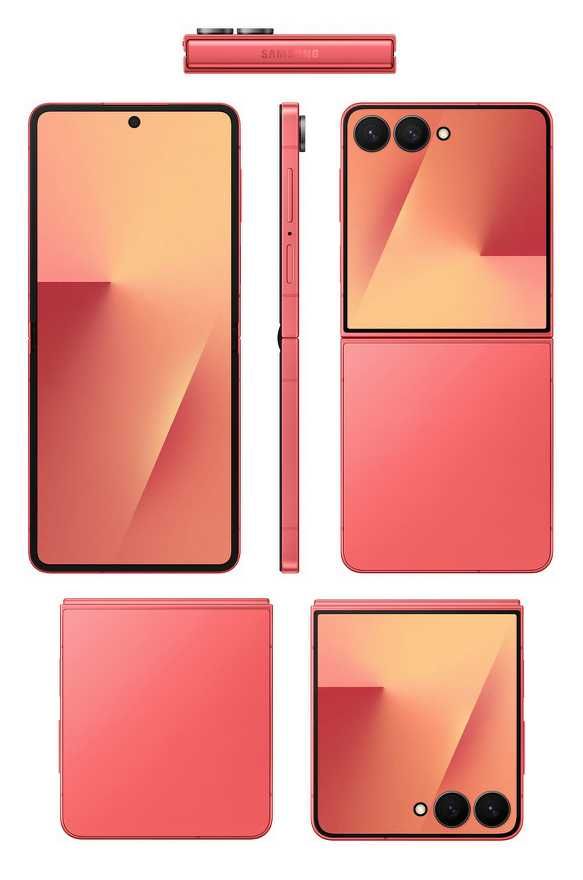 Samsung Galaxy Z Flip 7 5G 256GB Blue / Coralred / Jet Black Гаранция!