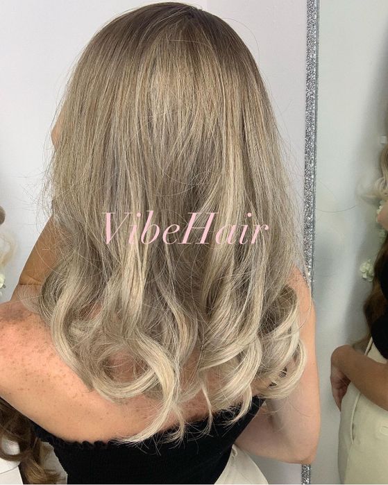 Perucă ombre breton lung