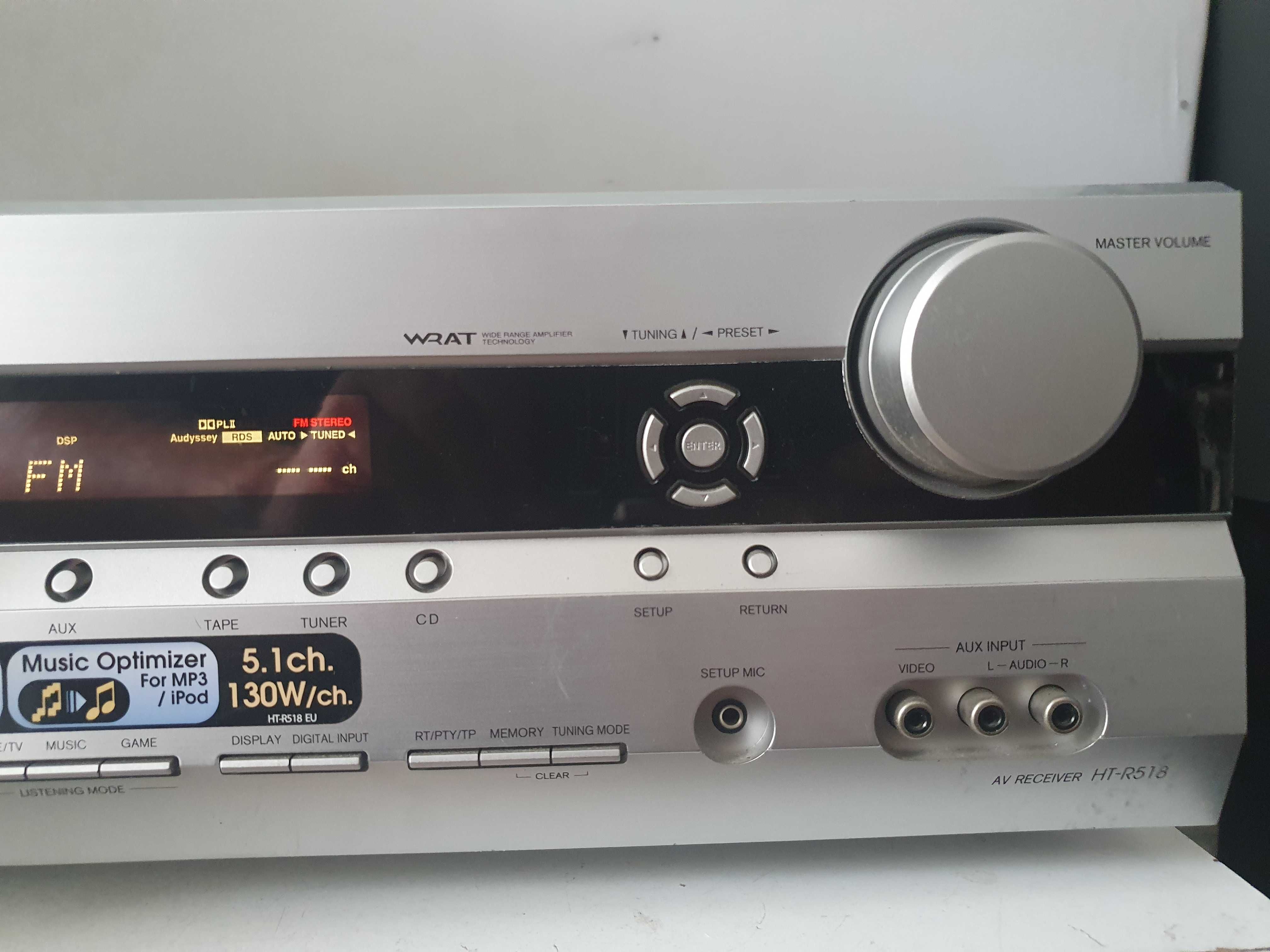 Onkyo HT R 518 muzica stereo si 5.1 filme muzica